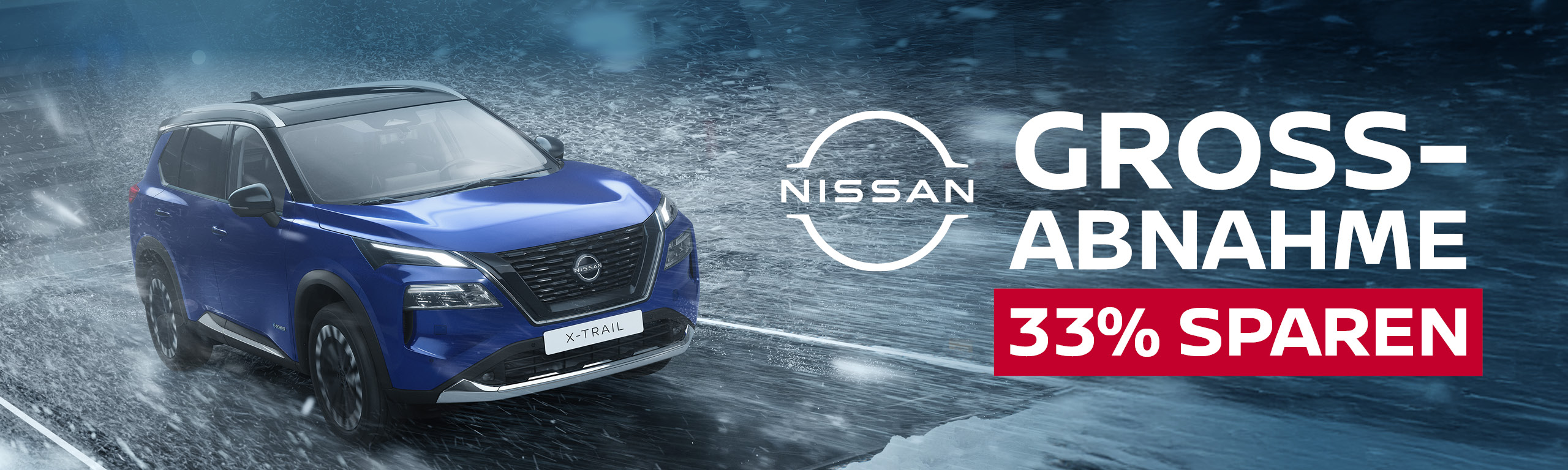 Nissan X-Trail Großabnahme