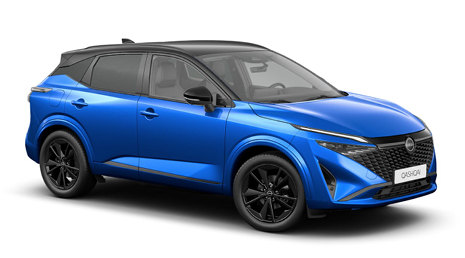 Nissan Qashqai blue
